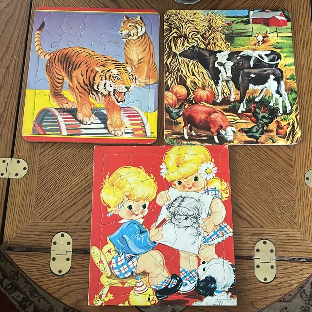 Vintage Tray Puzzles